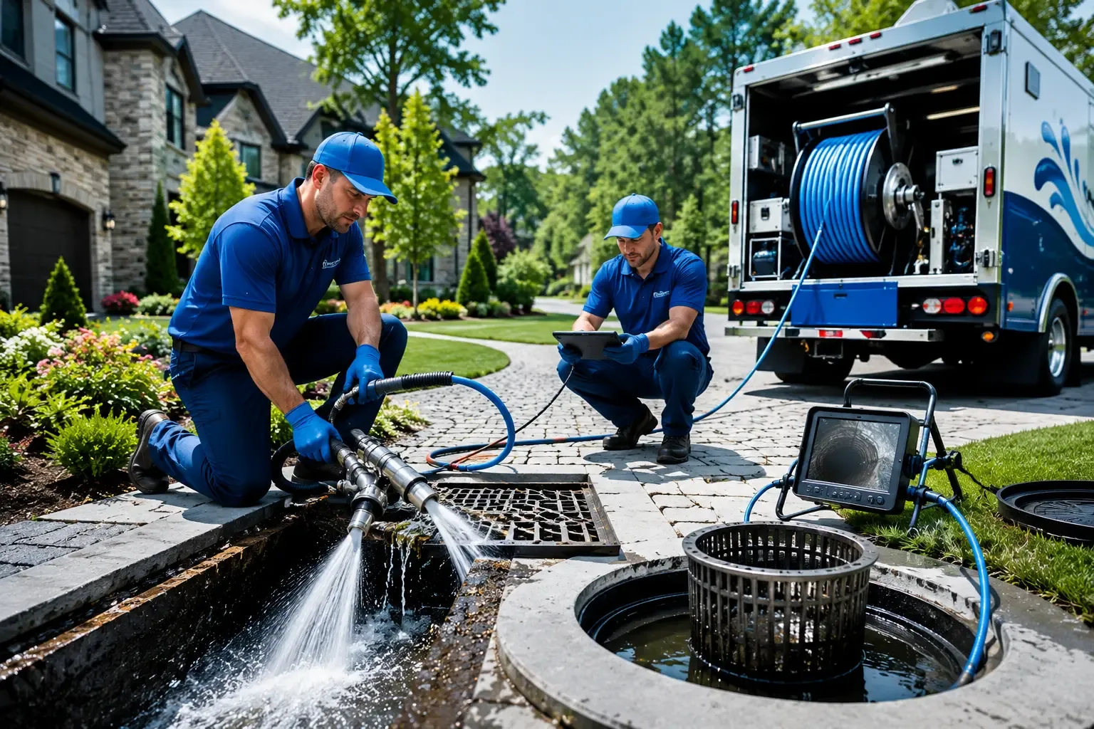 Local outdoor drain cleaning professionals in Horse Shoe, NC
